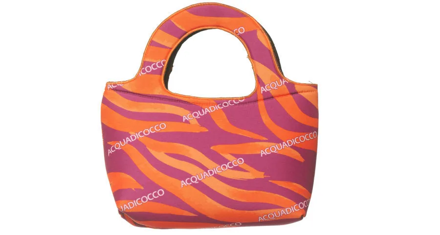 Acquadicocco Zebra Chic bandeau bikiny s kosticí se zebřím vzorem
