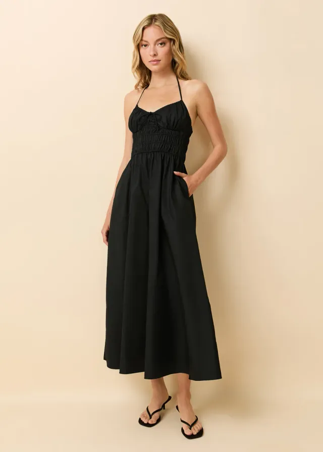 Solid & Striped Lolita Halter Dress šaty