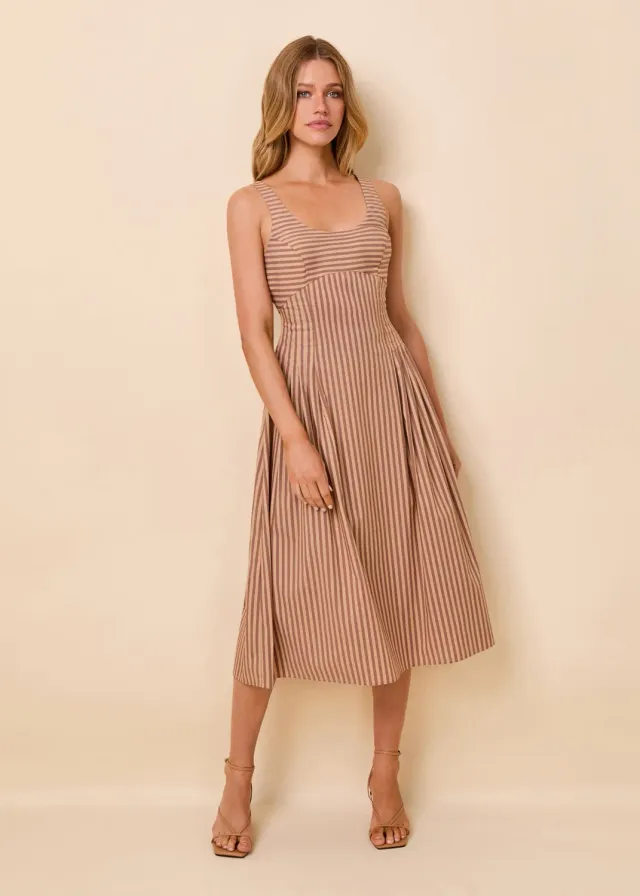 Solid & Striped Josie midi šaty