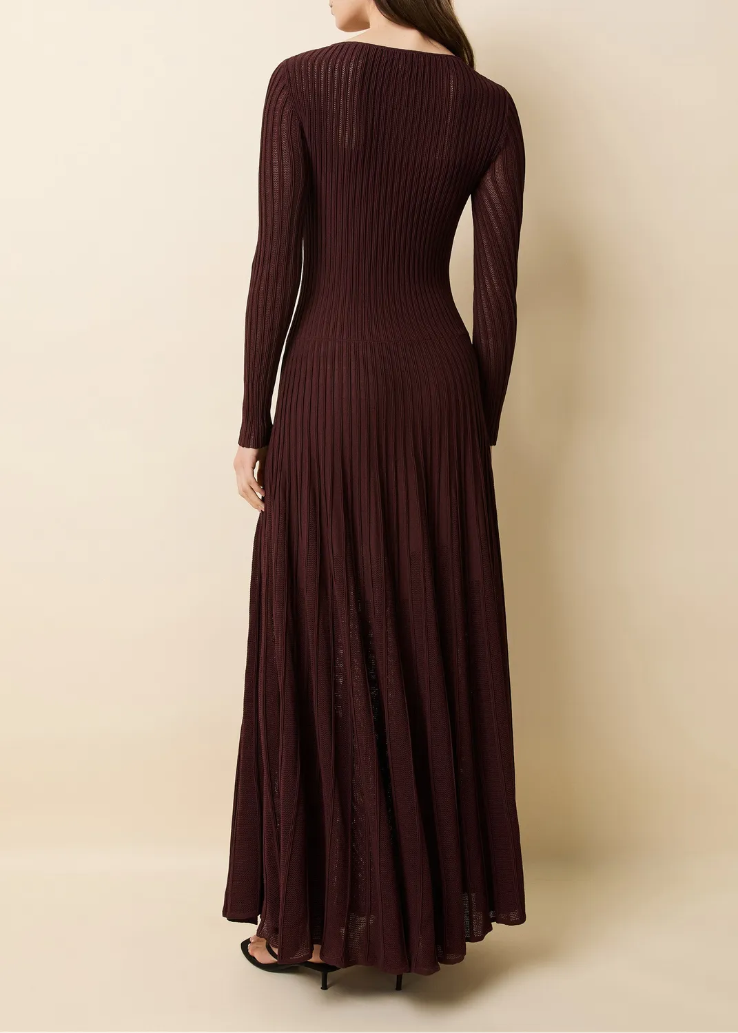Solid & Striped Sloane Dress pletené maxi šaty