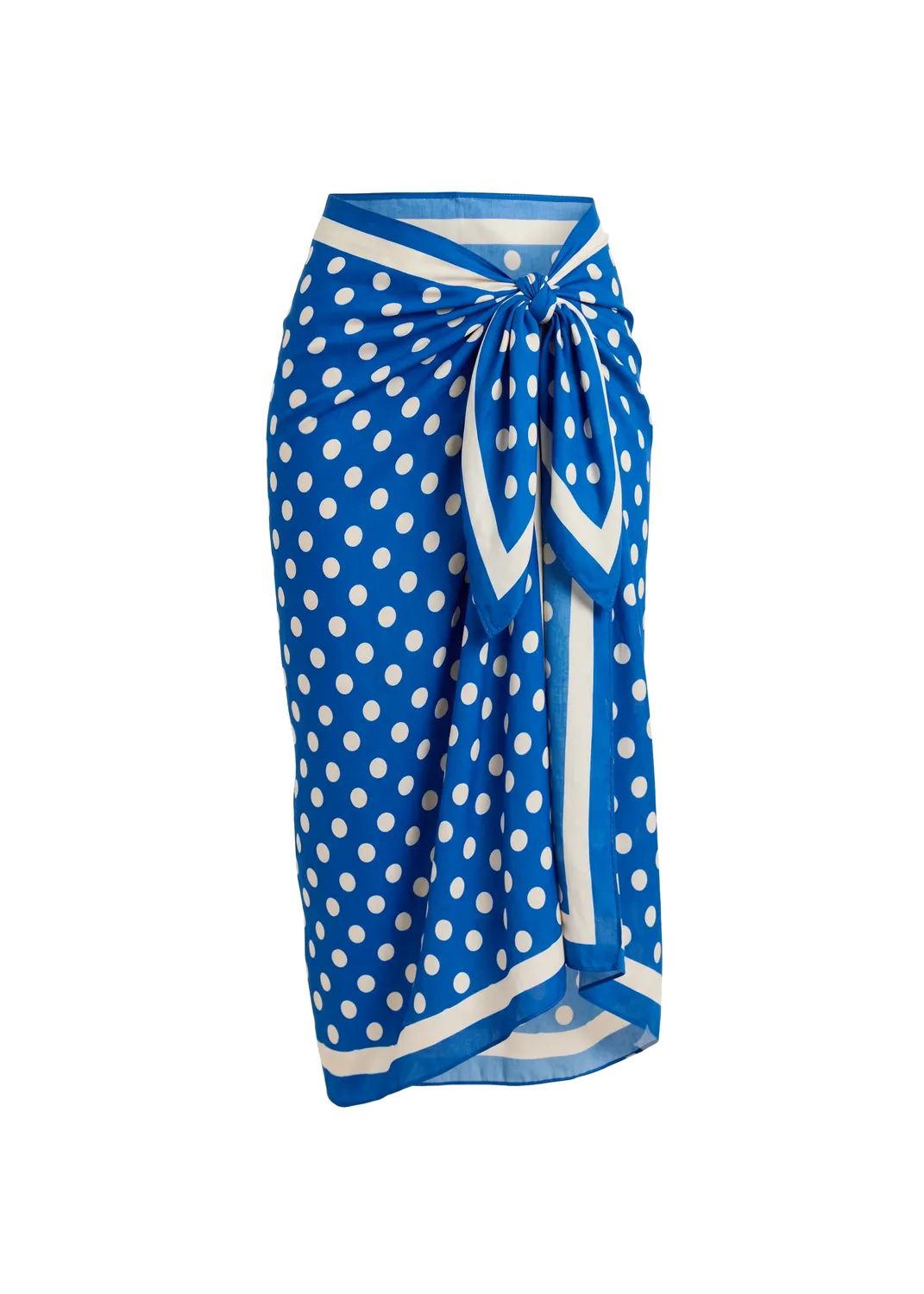 Solid & Striped Silk Blend Pareo pareo