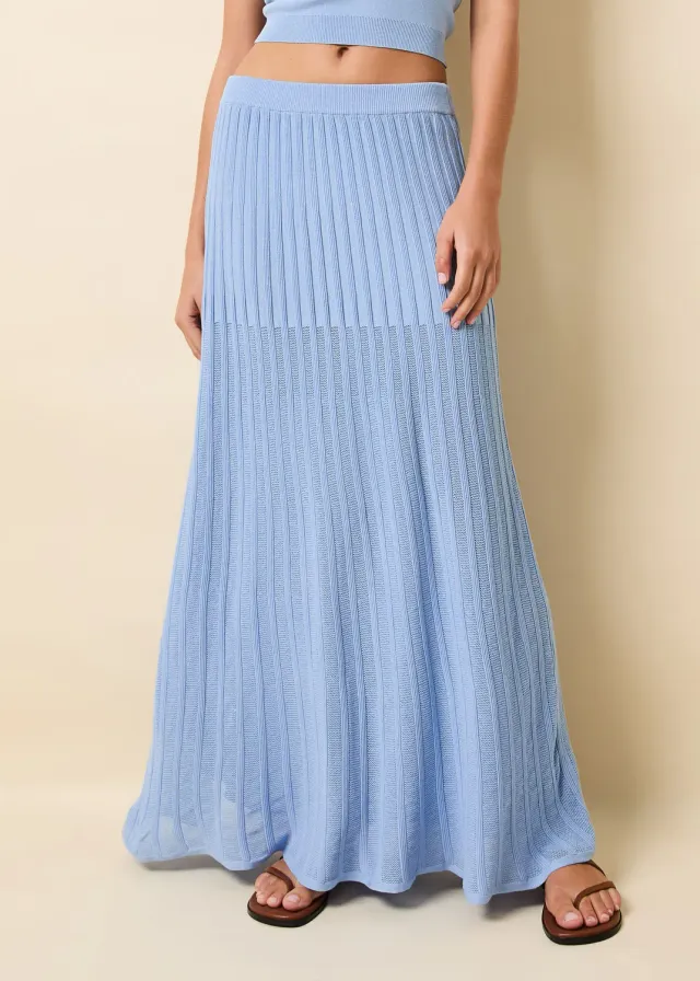Solid & Striped Bridget Skirt pletená sukně