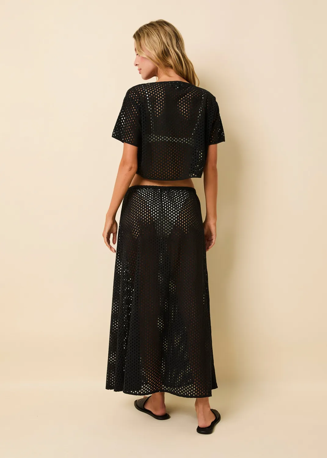 Solid & Striped Shannon Tie Top Baby Eyelet top