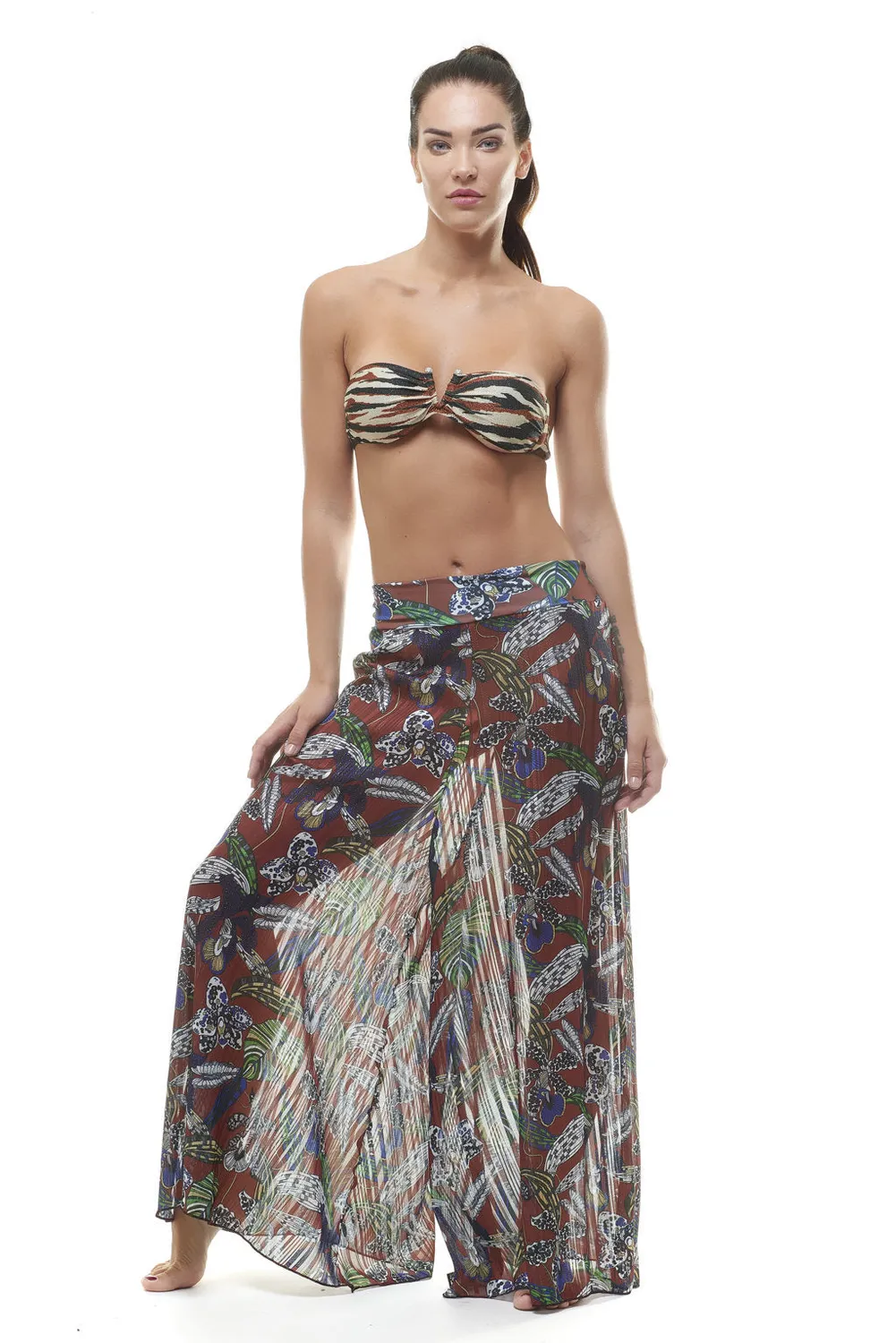 ACQUADICOCCO Pantalone Zampa plážové kalhoty