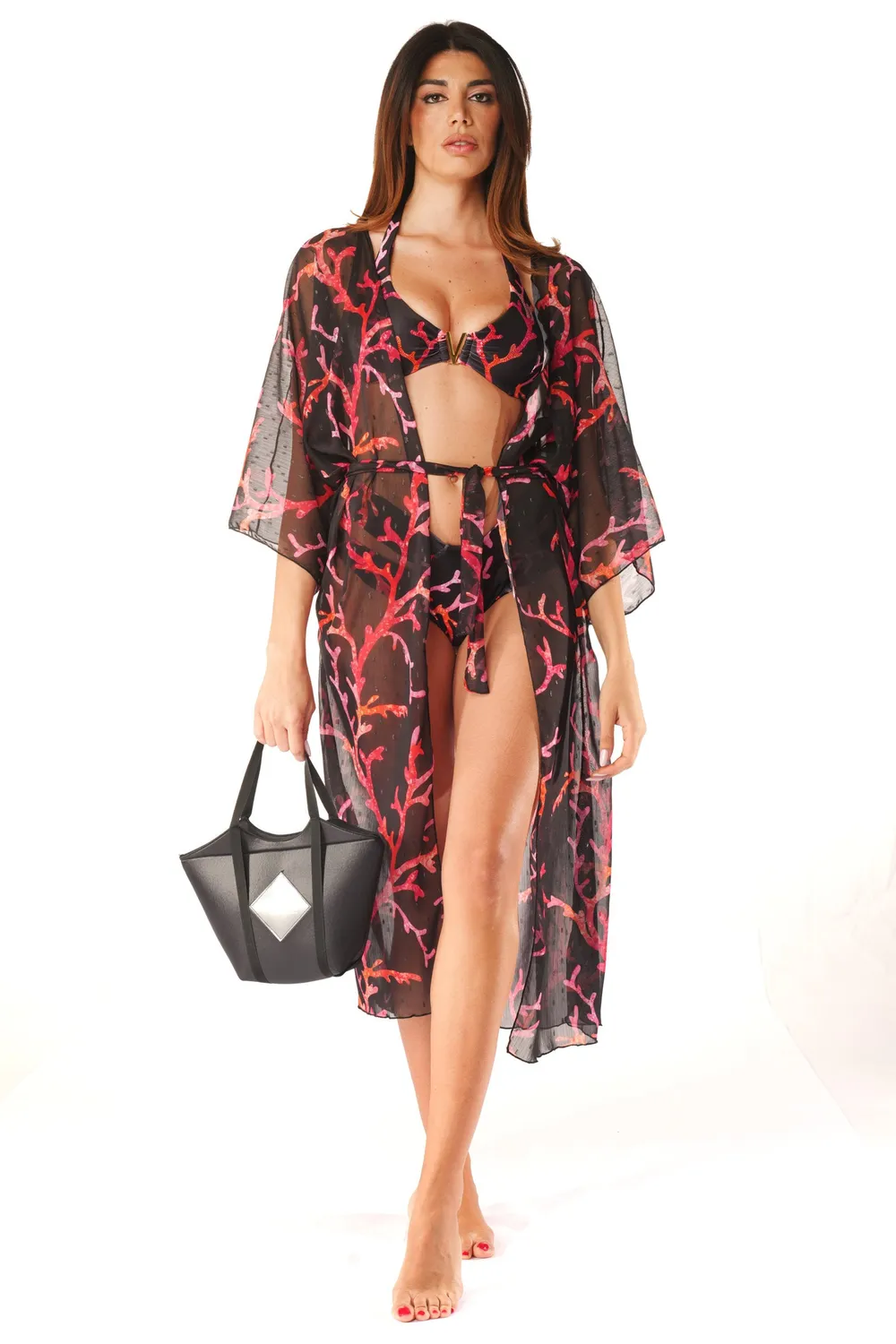 ACQUADICOCCO Kimono Coral Bay