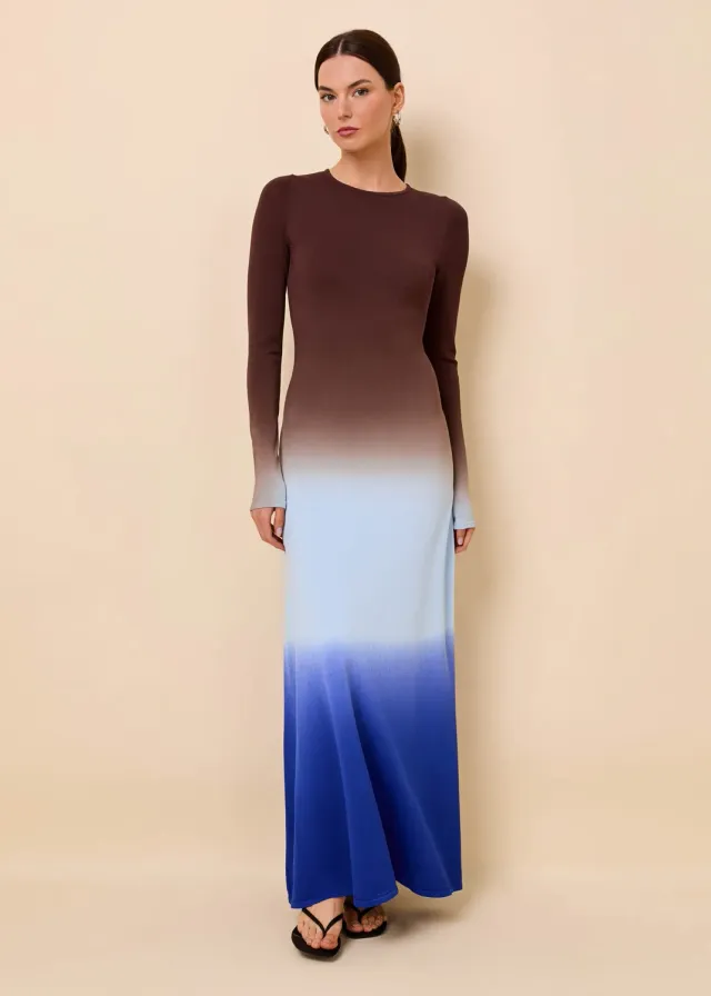 Solid & Striped Dora Dress ombré šaty