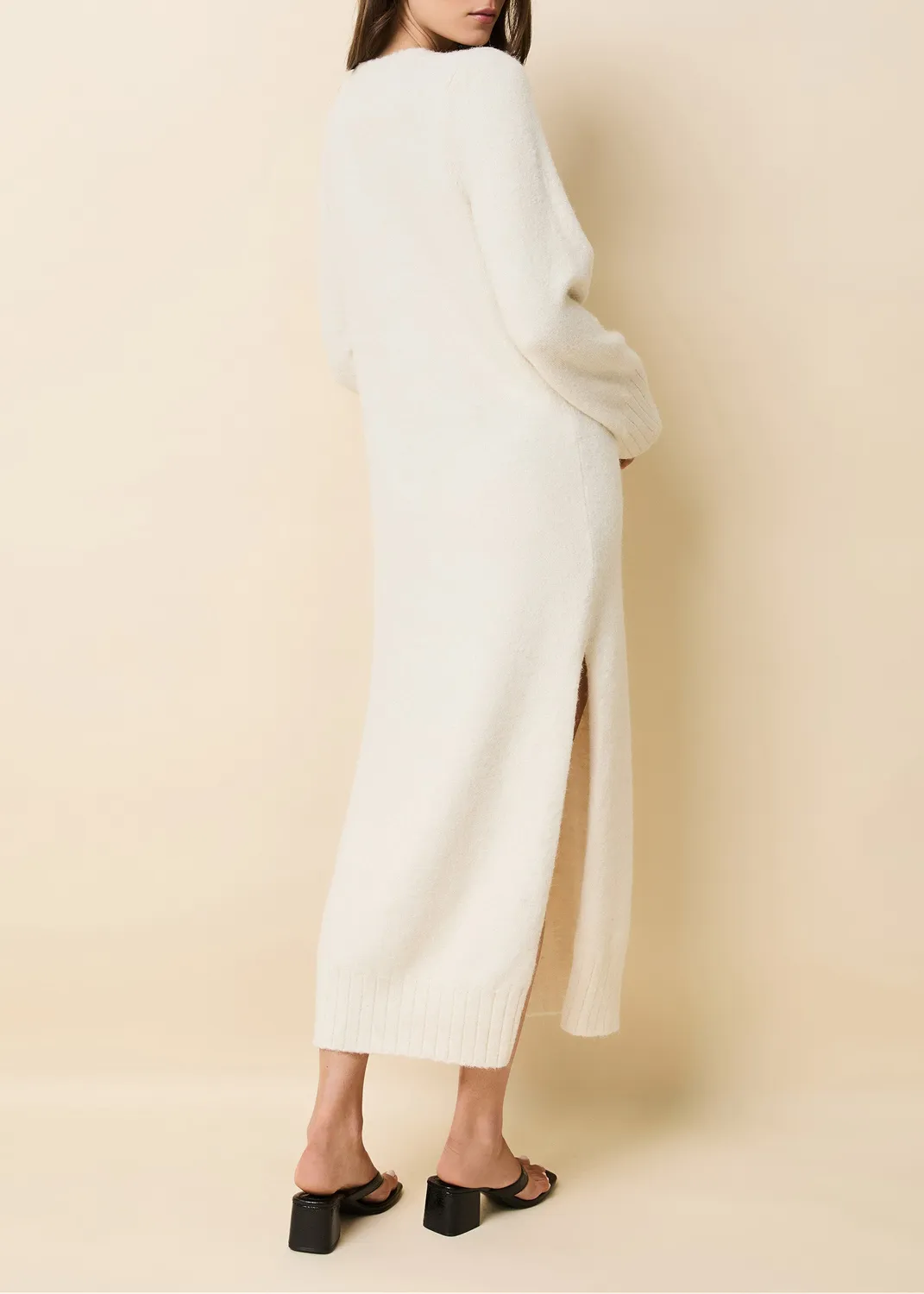 Solid & Striped Edith pletené šaty maxi