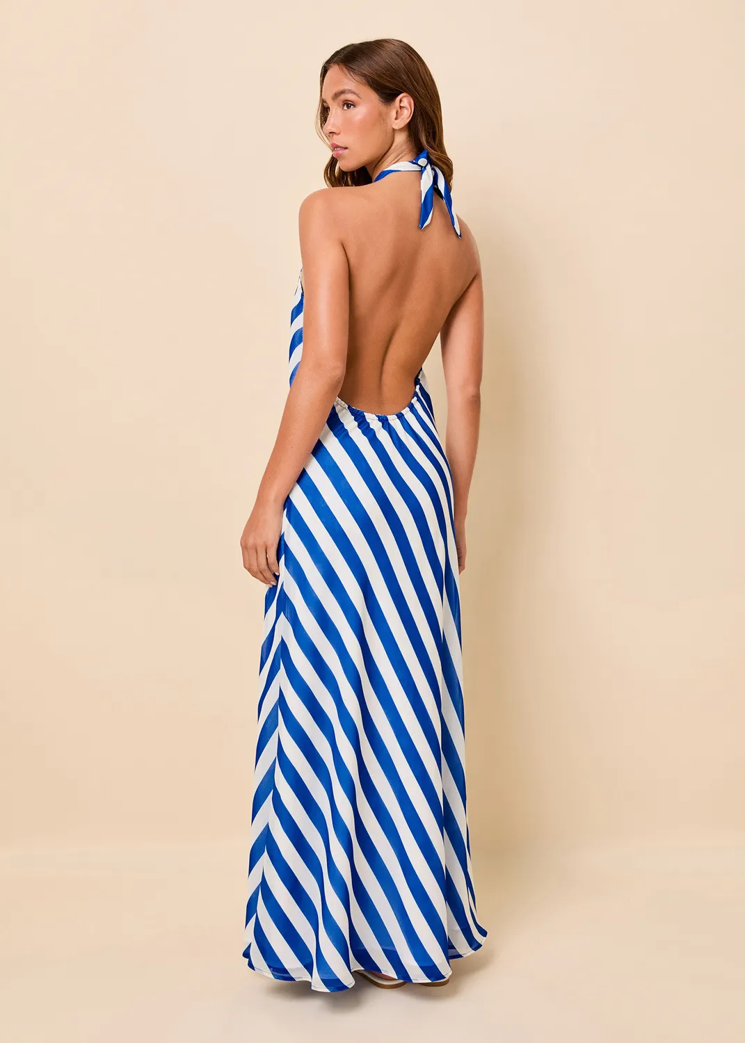 Solid & Striped Brisa maxi plážové šaty oboustranné