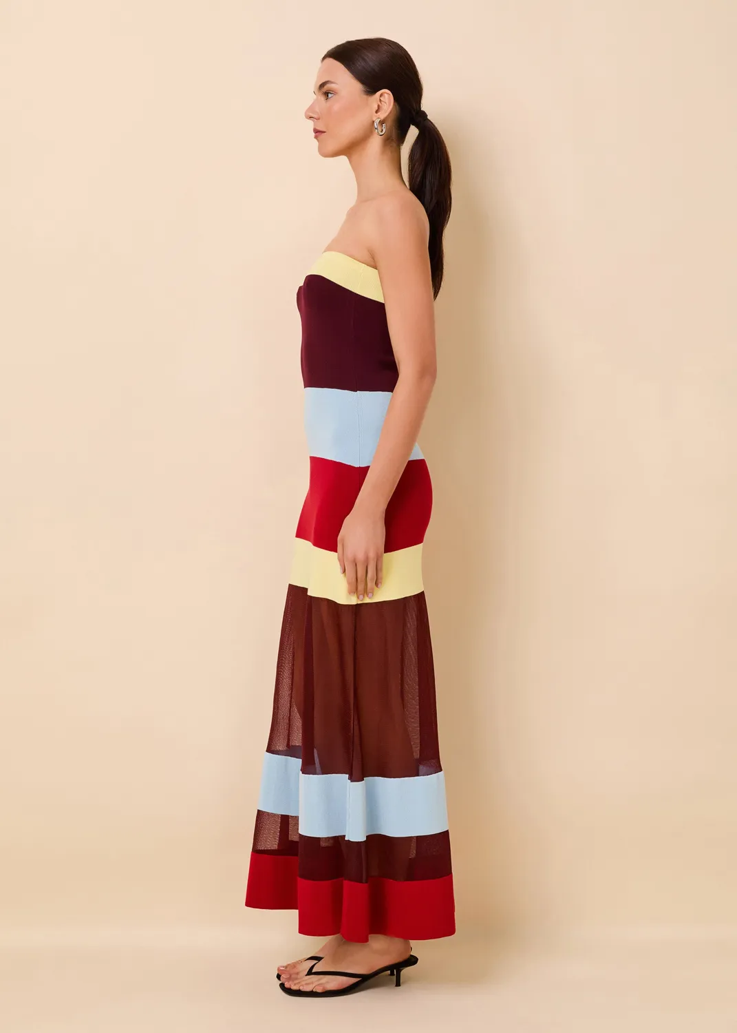Solid & Striped Nola maxi šaty