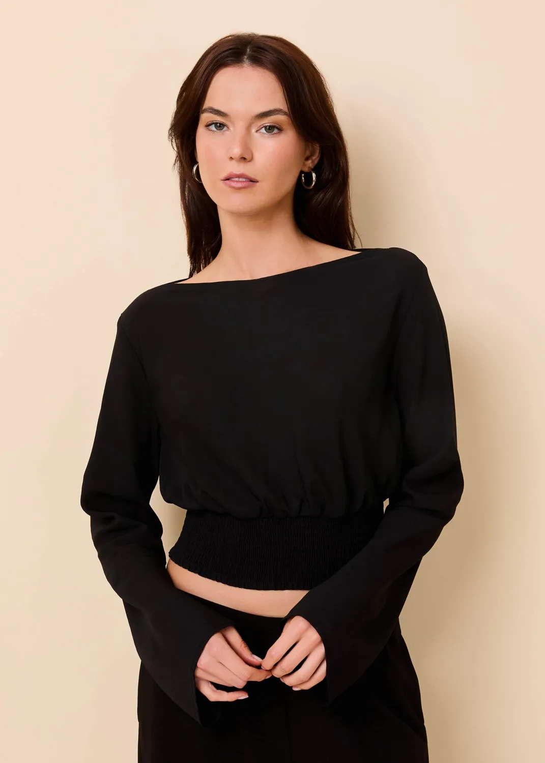 Solid & Striped Ace Luxe Drape top