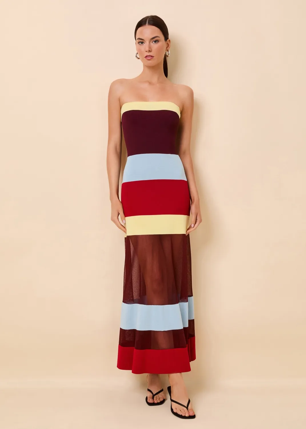 Solid & Striped Nola maxi šaty