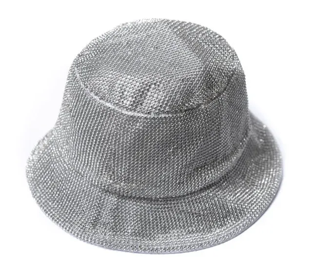 ACQUADICOCCO Agua Capello Cloche Strass Swarovski klobouk