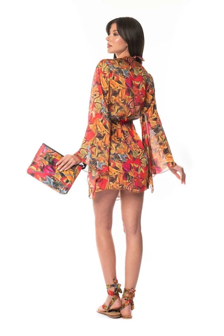 ACQUADICOCCO Latin Brazil krátké plážové kimono