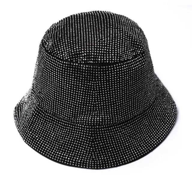 ACQUADICOCCO Agua Capello Cloche Strass Swarovski klobouk