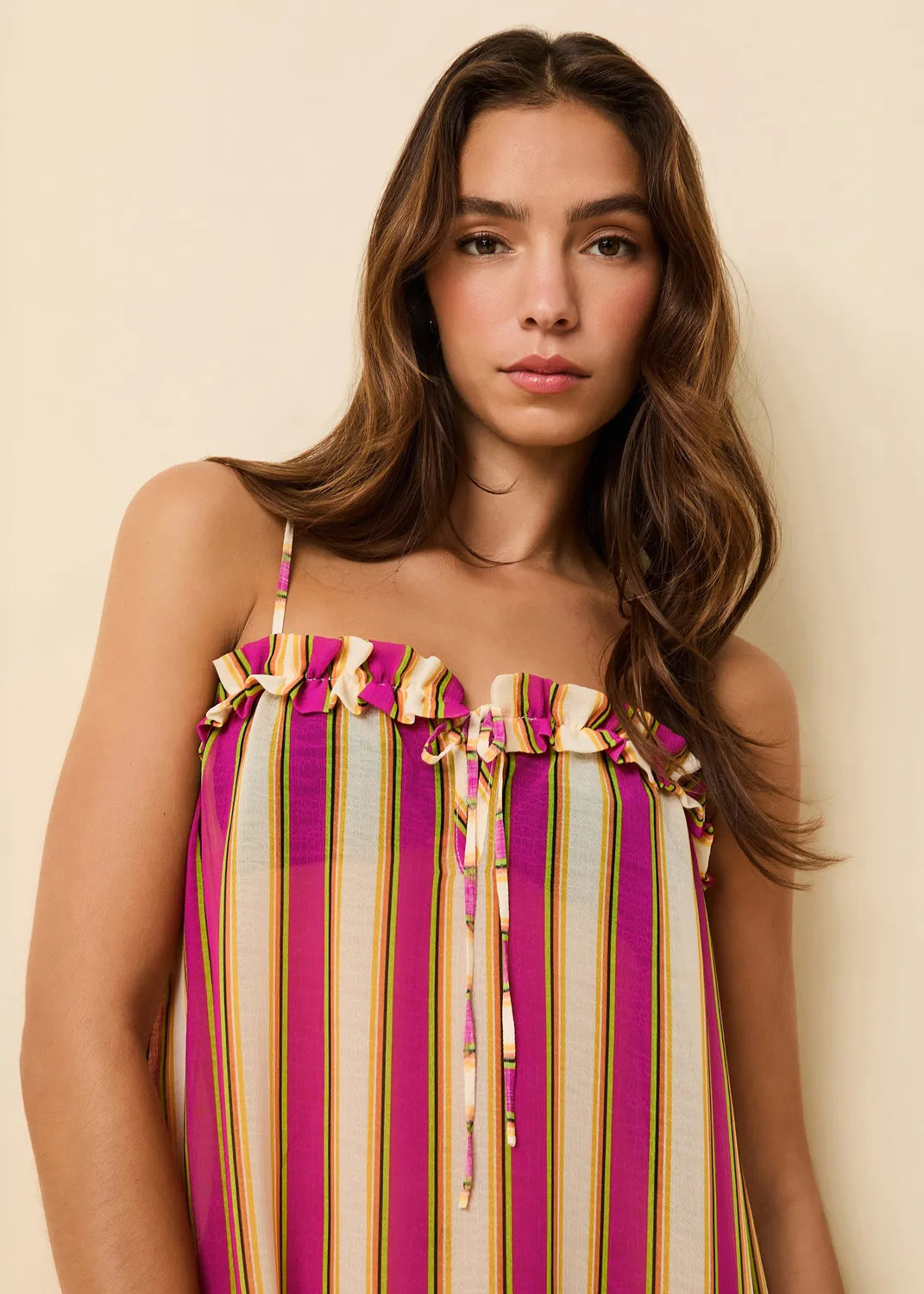 Solid & Striped Ayden maxi plážové šaty