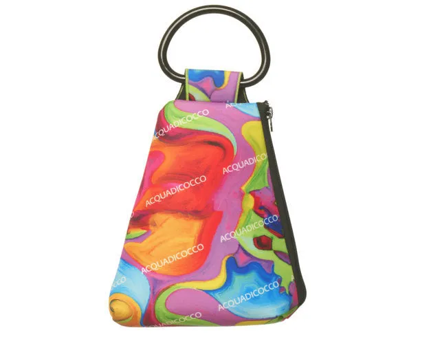 ACQUADICOCCO Face Multicolor krátké kimono přehoz