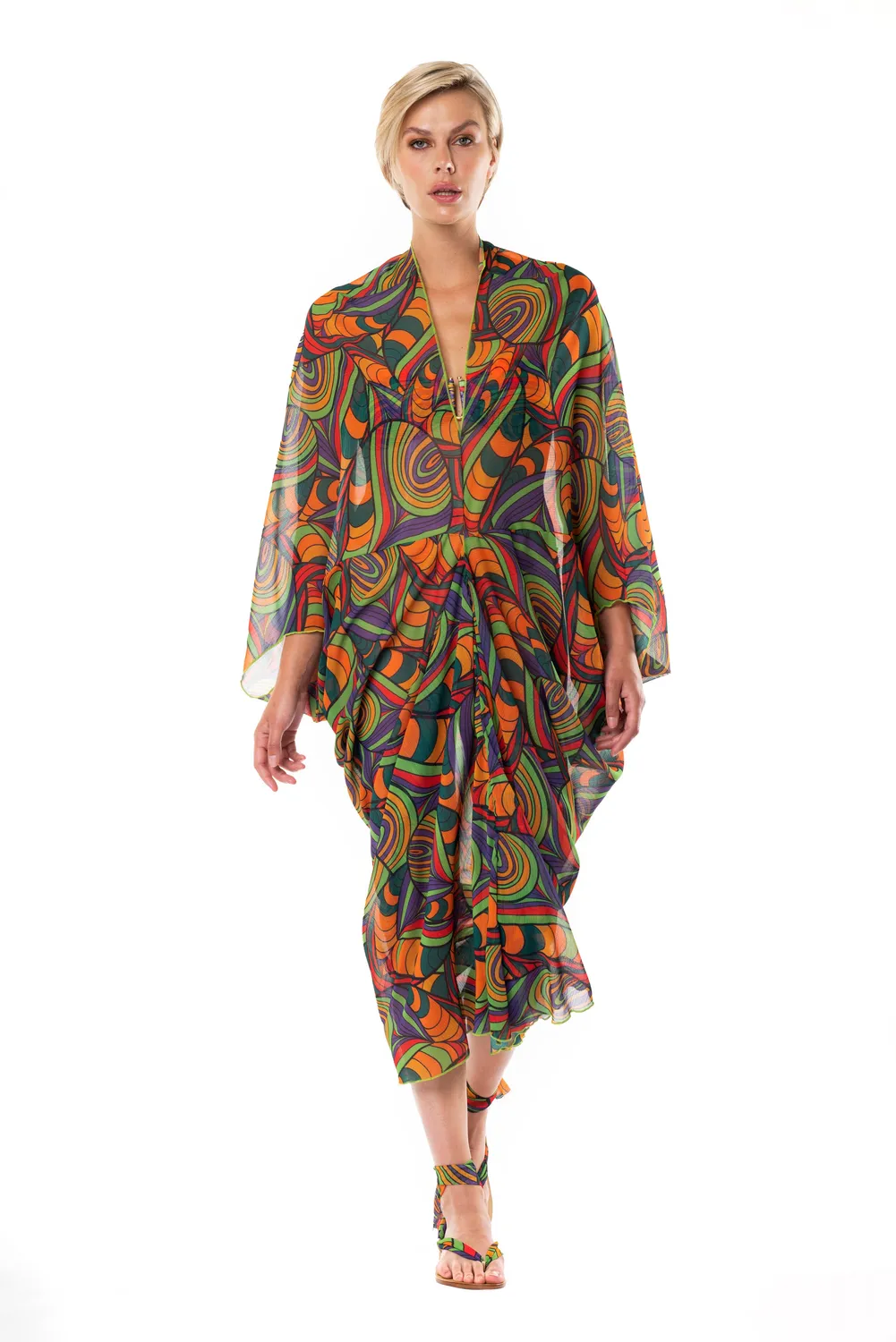 Acquadicocco Caftano Lungo kaftan na pláž