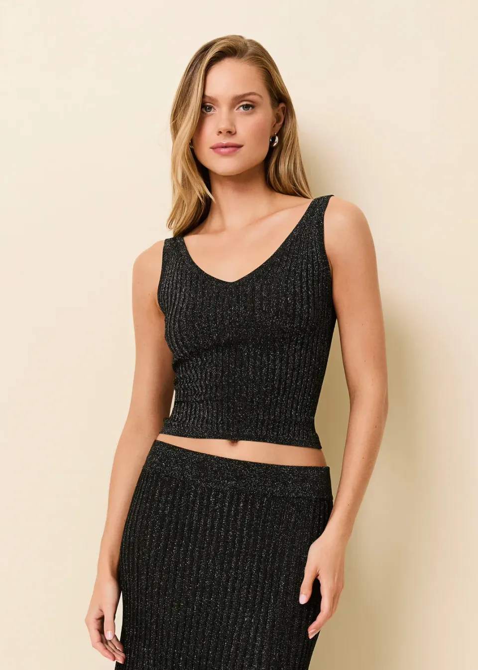 Solid & Striped Tabitha žebrovaný top