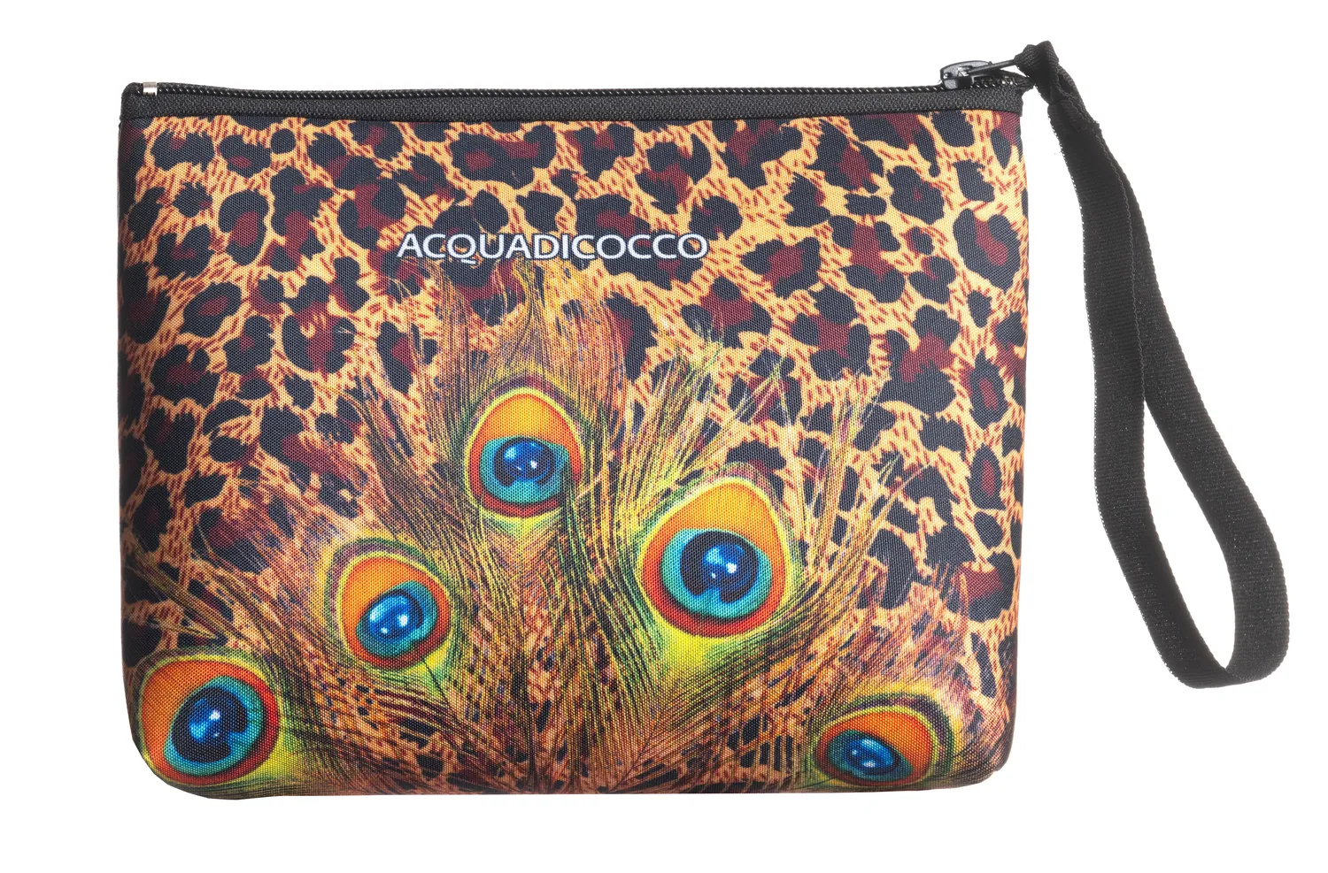 ACQUADICOCCO Peacock Animalier bandeau bikiny