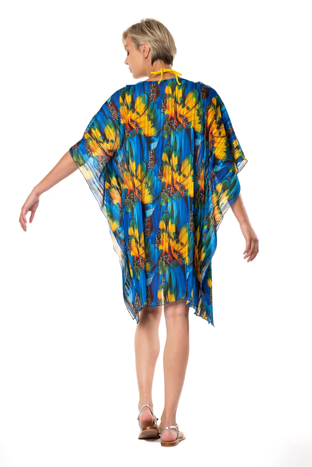 ACQUADICOCCO Passamaneria krátký kaftan s prýmky